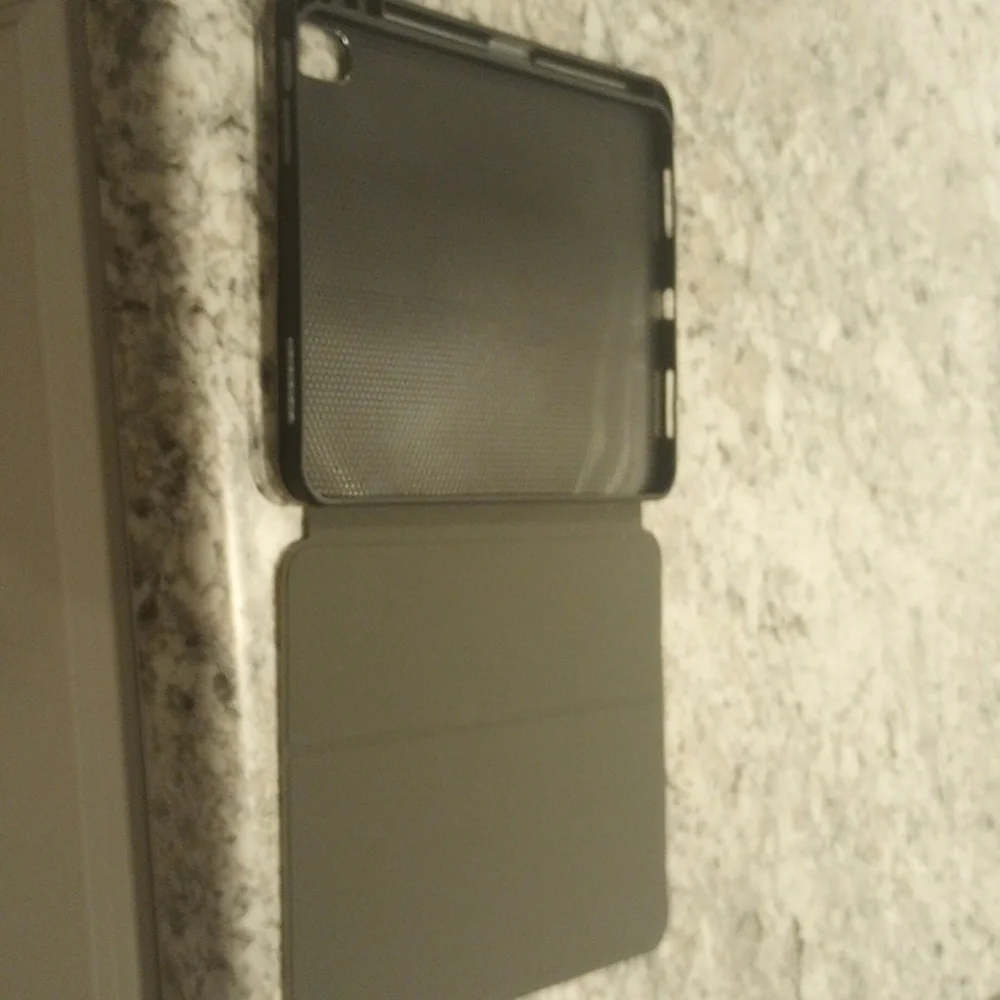 iPad 10th generation cover. Human heart cover design. Cream color